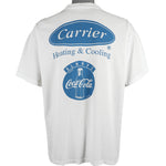 NBA (Stadium Court) -  Charlotte Hornets VS Cavs T-Shirt 1995 X-Large Vintage Retro Basketball