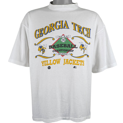 Starter - Georgia Tech, Championship Regional T-Shirt 1993 Large