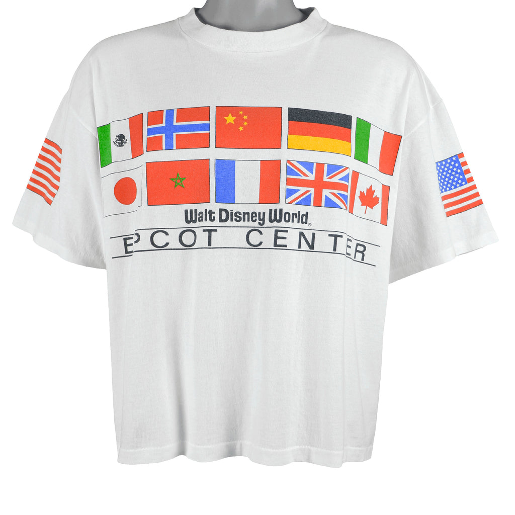 Disney - Epccot Center T-Shirt 1990s X-Large Vintage Retro