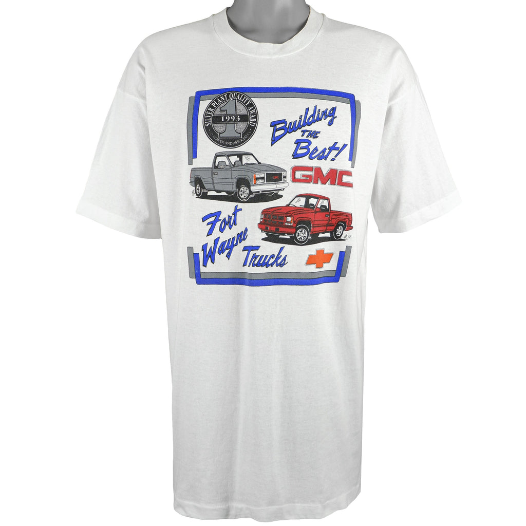 Vintage- Building the Best - GMC & Chevrolet Deadstock T-Shirt 1993 X-Large Vintage Retro