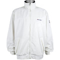 Tommy Hilfiger - White Big Spell-Out Jacket X-Large Vintage Retro