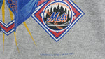 MLB - Braves VS Mets Crew Neck Sweatshirt 1999 Large Vintage Retro Baseball