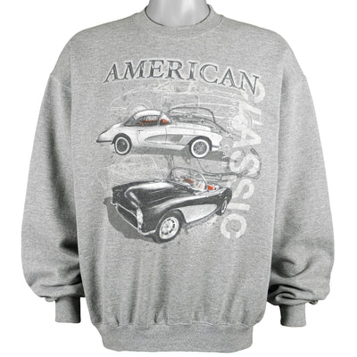 Vintage - American Classic Crew Neck Sweatshirt 1990s Large