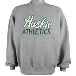 NCAA - Huskies, Athletics Crew Neck Sweatshirt 1990s Large Vintage Retro College