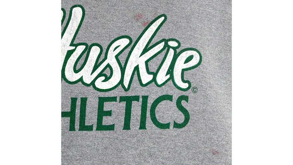 NCAA - Huskies, Athletics Crew Neck Sweatshirt 1990s Large Vintage Retro College