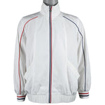 Tommy Hilfiger - White Big Logo & Spell-Out Jacket Large