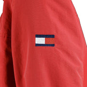 Tommy Hilfiger - Red Spell-Out Jacket Medium Vintage Retro