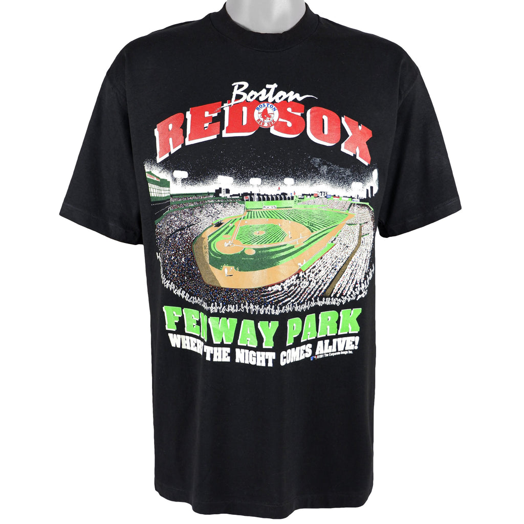 MLB (Hanes) - Boston Red Sox Deadstock T-Shirt 1991 X-Large Vintage Retro Baseball