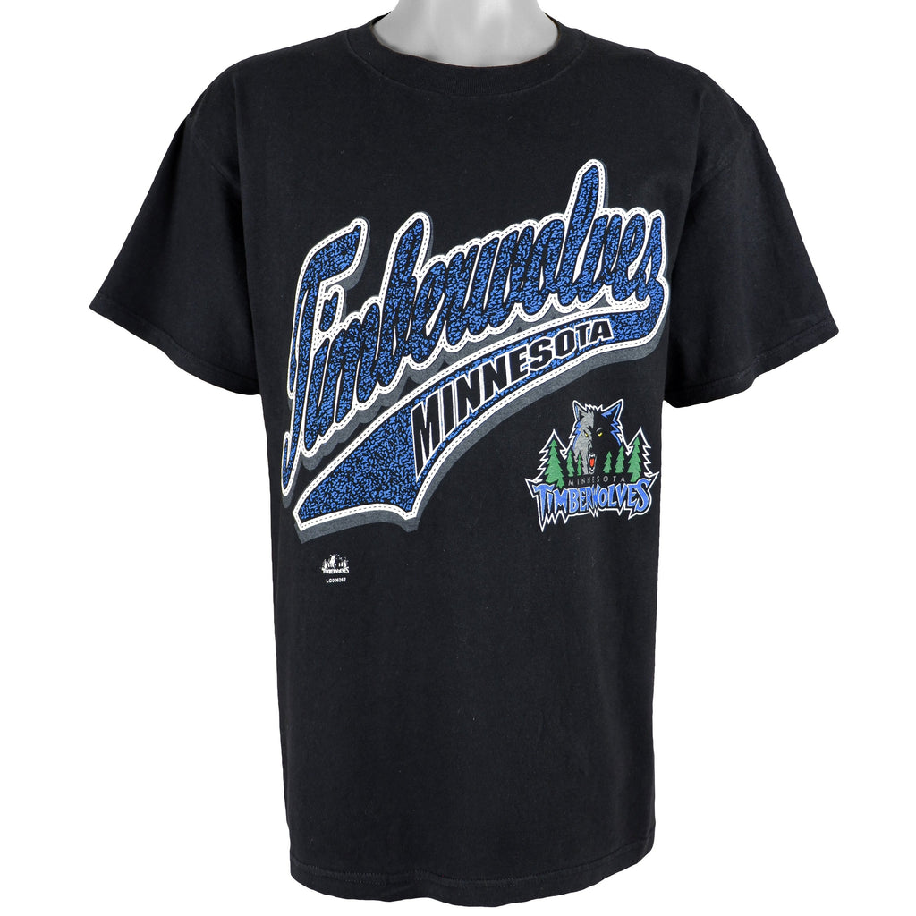 NBA (Logo 7) - Minnesota Timberwolves Deadstock T-Shirt 1990s Large Vintage Retro Basketball