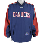 NHL (CCM) - Vancouver Canucks Pullover 1990s Large Vintage Retro Hockey