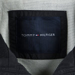 Tommy Hilfiger - Black Harrington Spell-Out Jacket X-Large Vintage Retro