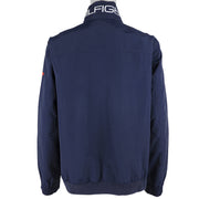 Tommy Hilfiger - Blue Spell-Out Jacket X-Large Vintage Retro