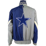NFL (Pro Player) - Dallas Cowboys Windbreaker 1990s Medium Vintage Retro Football