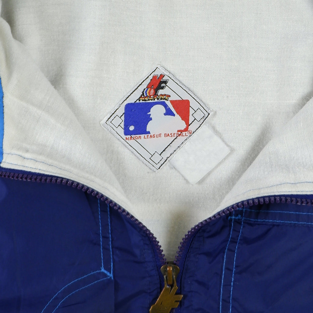 MLB (NF) - Toronto Blue Jays Big Logo Windbreaker 1990s Large Vintage Retro Baseball