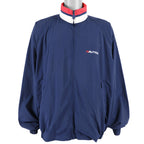 Nautica - Blue Spell-Out Jacket 1990s XX-Large Vintage Retro