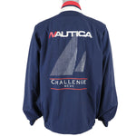 Nautica - Blue Challenge Spell-Out Jacket 1990s XX-Large