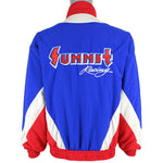NASCAR (Swingster) - Blue, White & Red Summit Racing Jacket 1990s Medium