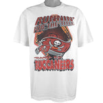 NFL (Cotton Park) - Tampa Bay Buccaneers Deadstock T-Shirt 1990s Large Vintage Retro Football