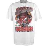 NFL (Cotton Park) - Tampa Bay Buccaneers Deadstock T-Shirt 1990s Large Vintage Retro Football