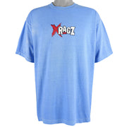 Vintage - XRagz Spell-Out Surfing T-Shirt 2002 X-Large Vintage Retro
