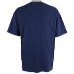 Nautica - Blue Challenge Spell-Out T-Shirt 1990s Large Vintage Retro 