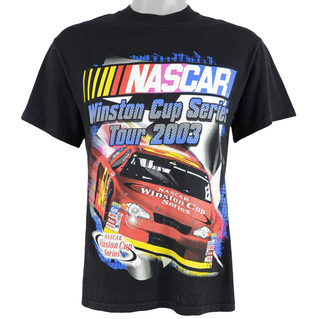 NASCAR (M&O Knits) - Winston Cup Tour T-Shirt 2003 Medium Vintage Retro 