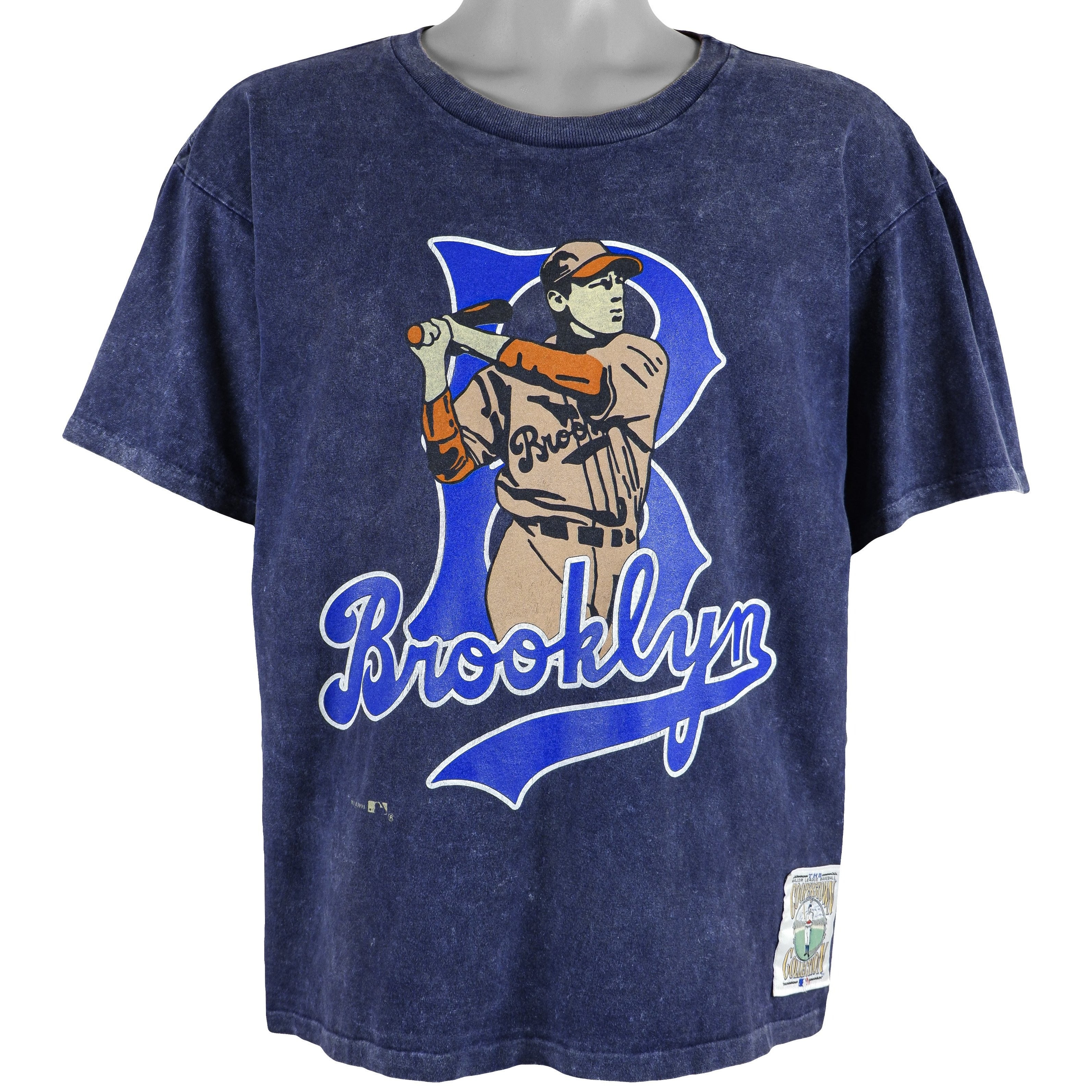 Vintage 90's Brooklyn Dodgers Baseball MLB T Shirt Size L