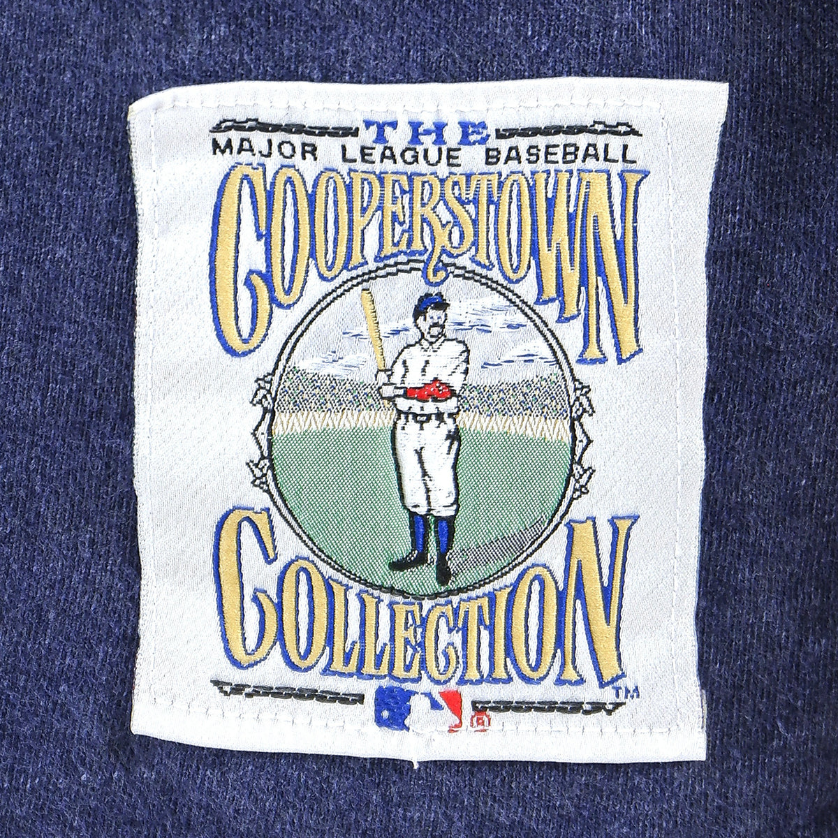 MLB (Cooperstown Collection) - Brooklyn Spell-Out T-Shirt 1991 Large Vintage Retro Baseball