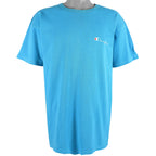 Champion - Blue T-Shirt 1990s X-Large Vintage Retro