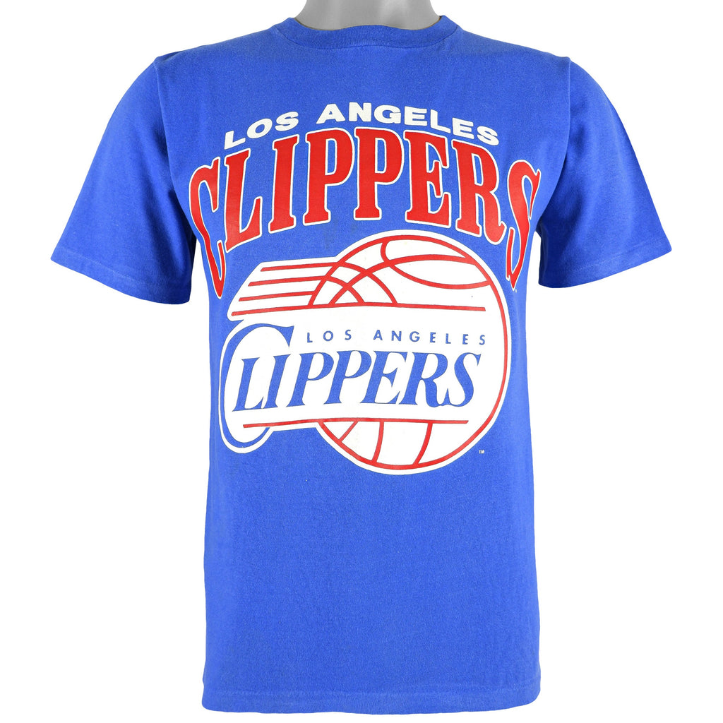 NBA (Jostens) - Los Angeles Clippers T-Shirt 1990s Small Vintage Retro Basketball