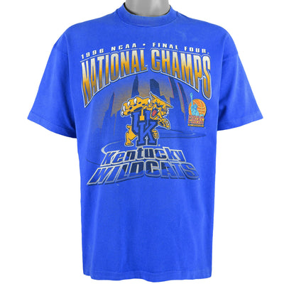 NCAA - Kentucky Wildcats Spell-Out T-Shirt 1996 Large