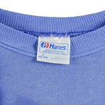Vintage (Hanes) - Blue Apple Sweatshirt Medium Vintage Retro
