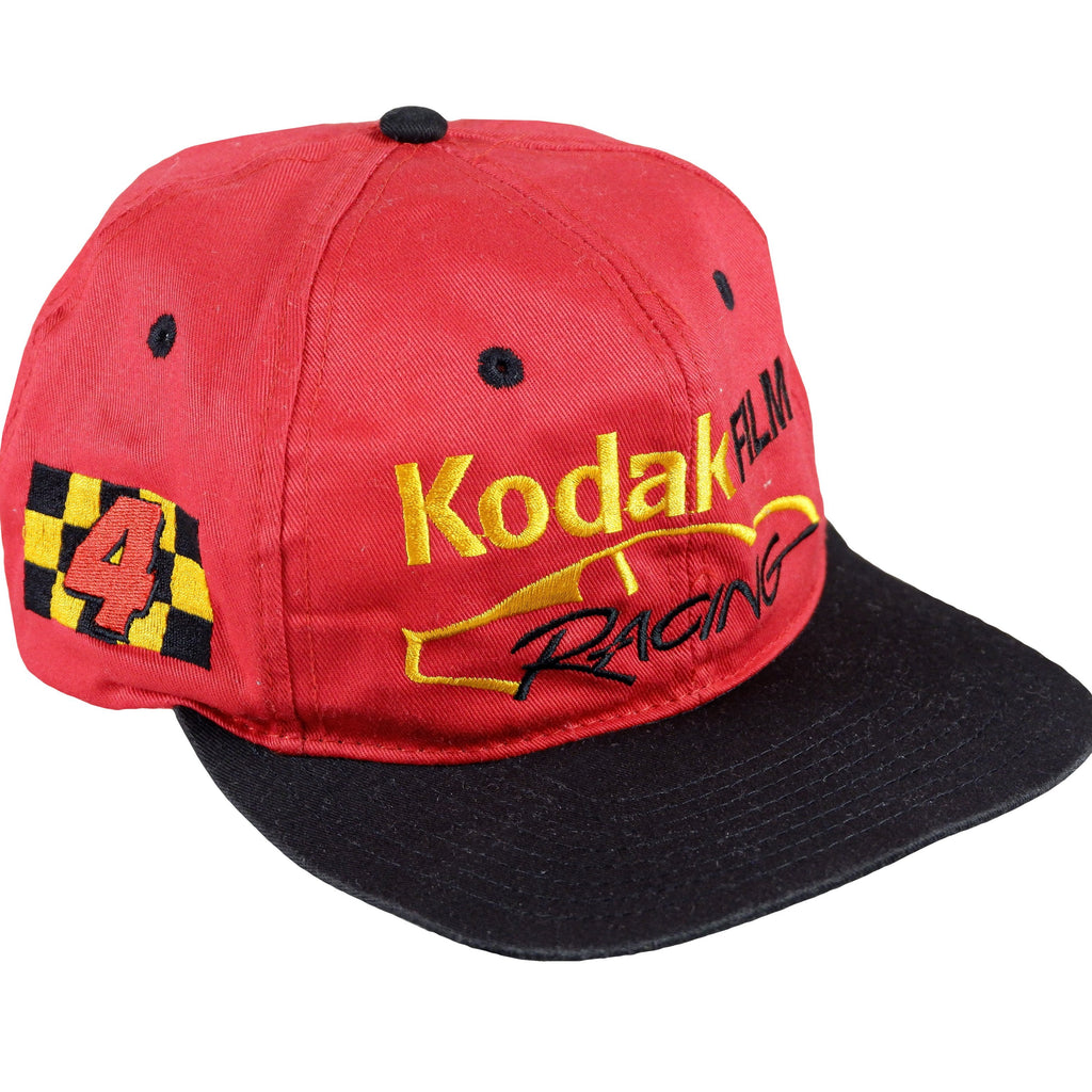 Vintage (JJ of Dallas) - Kodak Film Racing Sterling Marlin Snapback Hat 1990s Adjustable Vintage Retro 