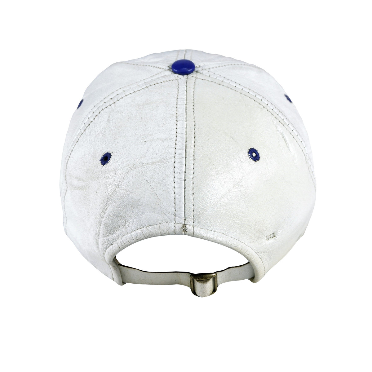 NFL (Pro Elite) - Minnesota Vikings Leather Snapback Hat 1990s Adjustable Vintage Retro Football
