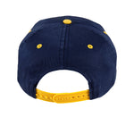 NCAA (Logo 7) - Michigan Wolverines Snapback Hat 1990s Adjustable Vintage Retro Football College
