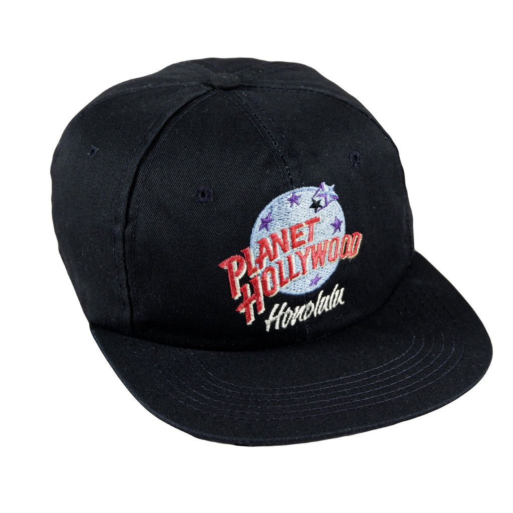 Vintage - Planet Hollywood Honolulu Embroidered Snapback Hat 1990s Adjustable Vintage Retro