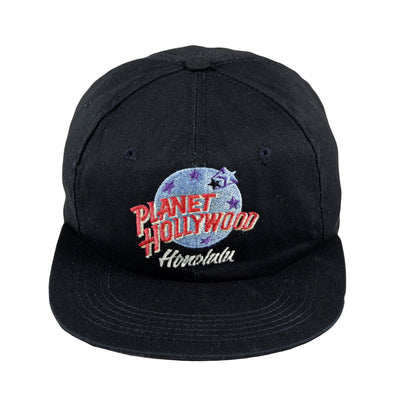 Vintage - Planet Hollywood Honolulu Embroidered Snapback Hat 1990s Adjustable