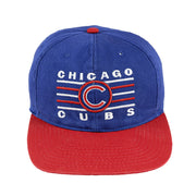 MLB (Genuine Merchandise) - Chicago Cubs Snapback Hat 1990s Adjustable Vintage Retro Baseball