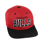 NBA (Sports Channel) - Chicago Bulls Snapback Hat 1990s Adjustable Vintage Retro Basketball