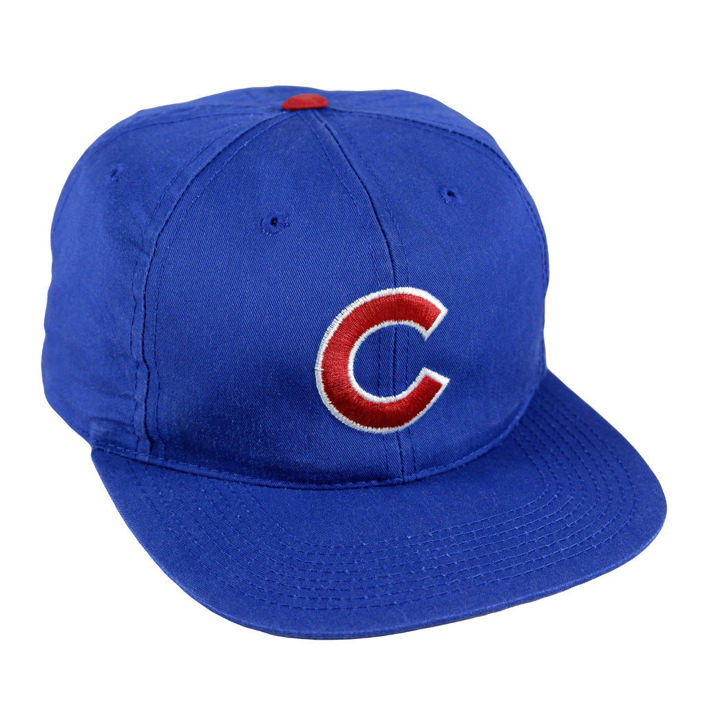 MLB (The G Cap) - Chicago Cubs Snapback Hat 1990s Adjustable Vintage Retro Baseball