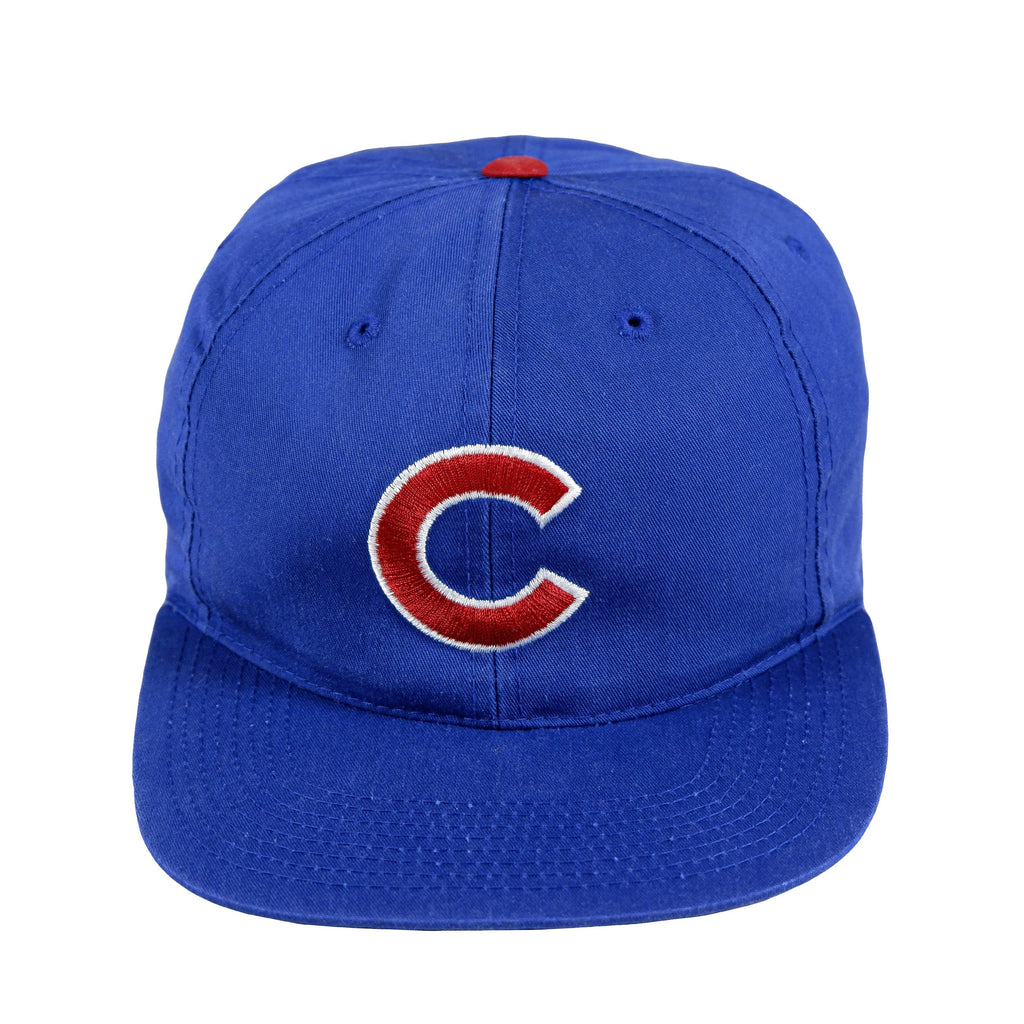 MLB (The G Cap) - Chicago Cubs Snapback Hat 1990s Adjustable Vintage Retro Baseball