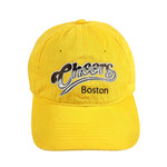 Vintage - Yellow Cheers, Boston Strapback Hat 1990s