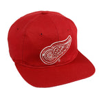 Starter - Detroit Redwings Snapback Hat 1990s Adjustable Vintage Retro Hockey
