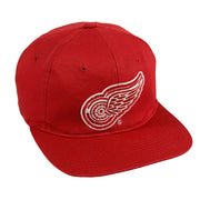 Starter - Detroit Redwings Snapback Hat 1990s Adjustable Vintage Retro Hockey