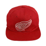 Starter - Detroit Redwings Snapback Hat 1990s Adjustable Vintage Retro Hockey