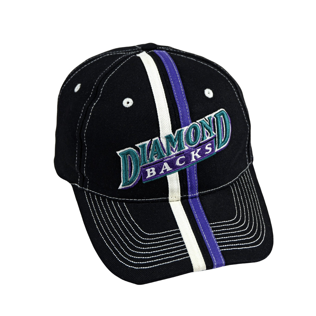 MLB (DP) - Arizona Diamond Backs Strapback Hat 1990s Adjustable Vintage Retro Baseball