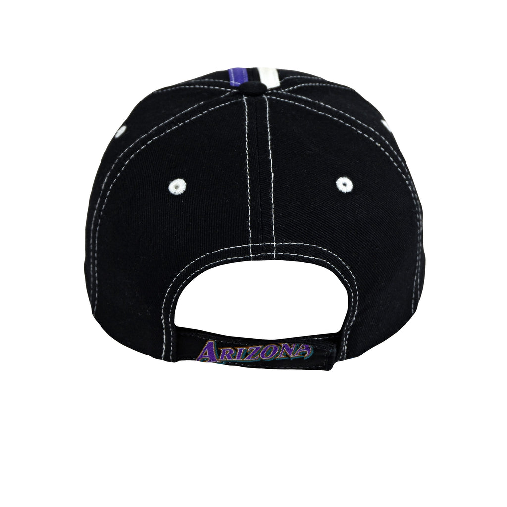 MLB (DP) - Arizona Diamond Backs Strapback Hat 1990s Adjustable Vintage Retro Baseball