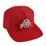 NCAA (Front Row) - Ohio State Buckeyes Snapback Hat 1990s Adjustable Vintage Retro College