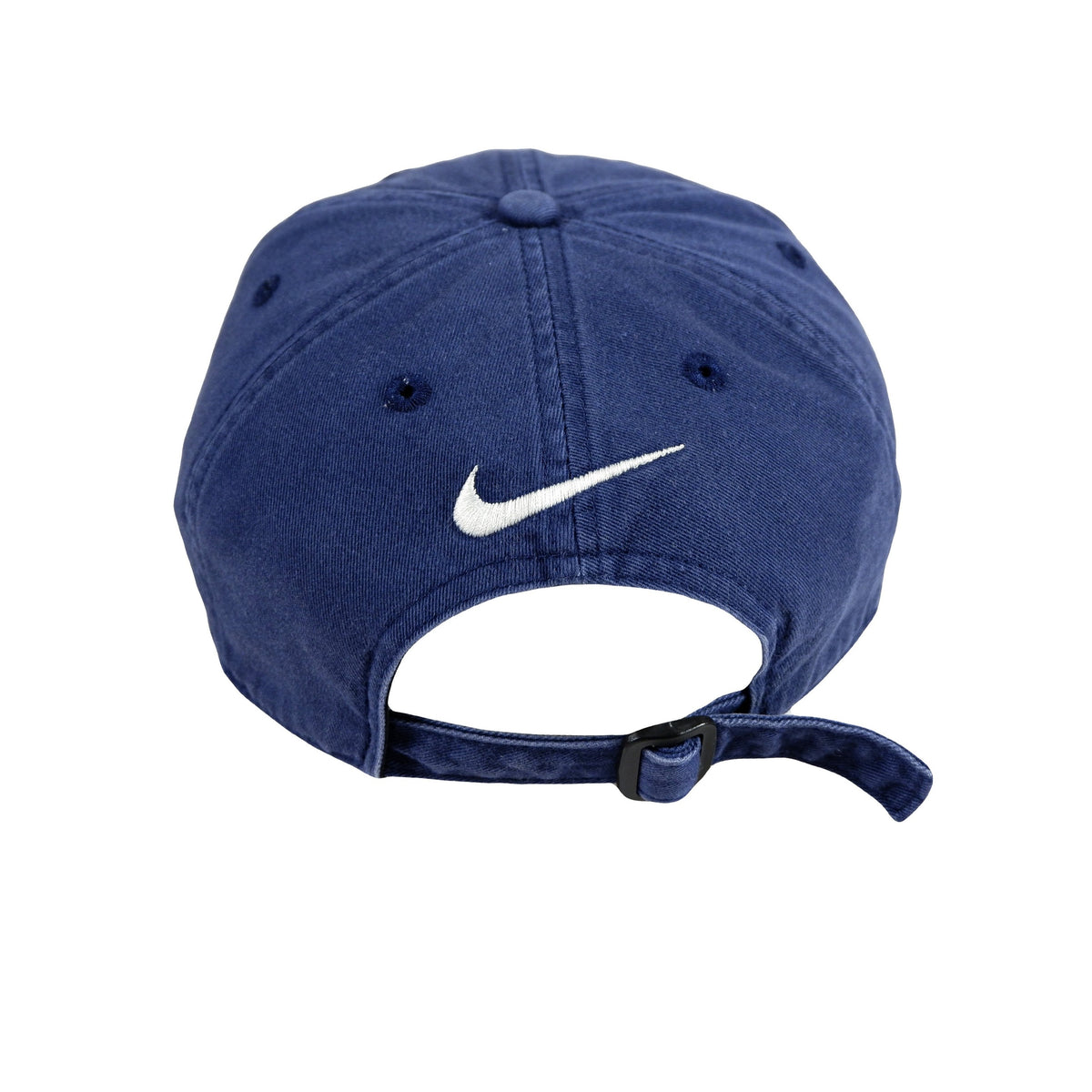 Nike - Blue Strap Back Hat 1990s Adjustable Vintage Retro