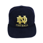 Reebok - Notre Dame University Football Snapback Hat 1990s OSFA